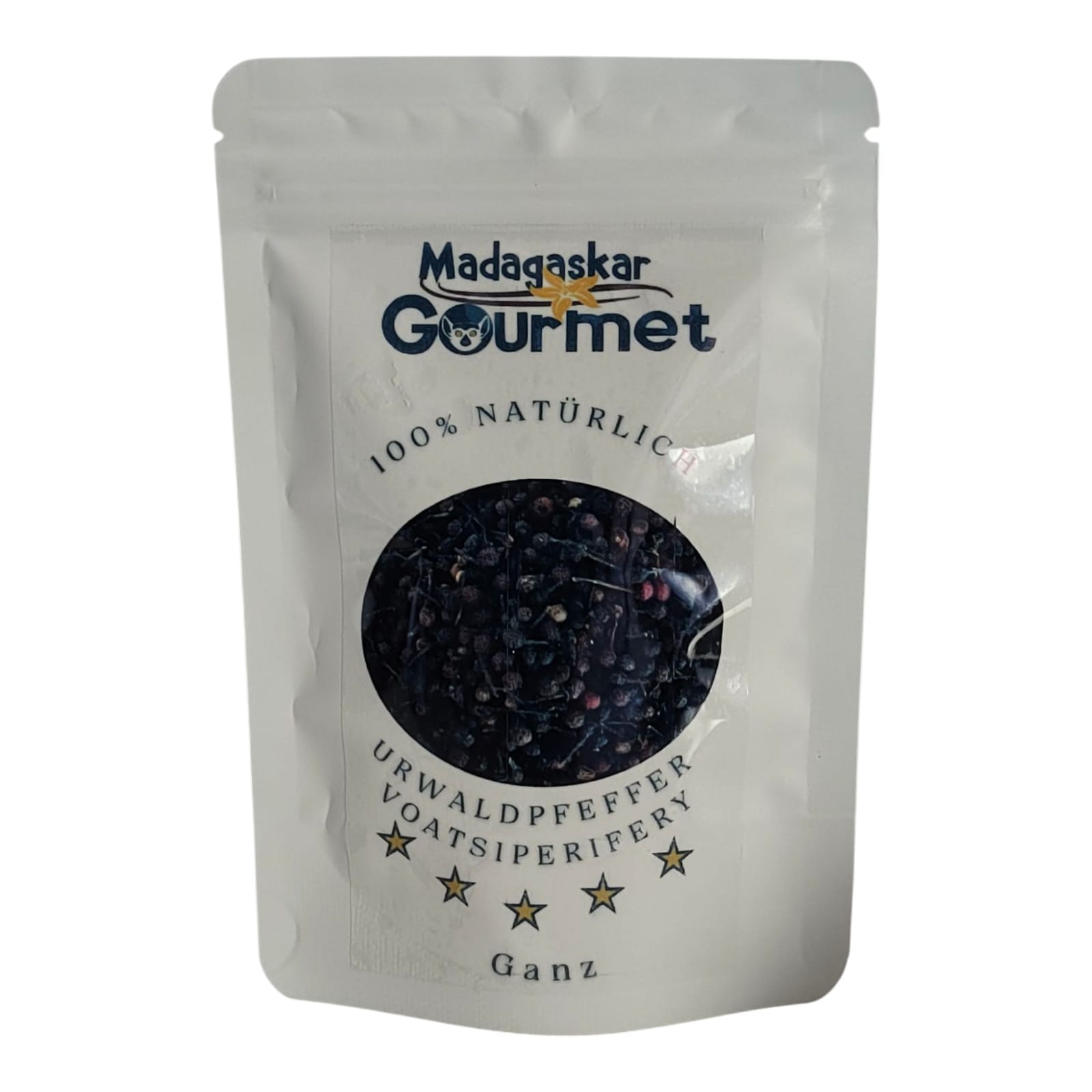 Urwaldpfeffer -Voatsiperifery Pfeffer Wild ganz 50g Gourmet Qualität